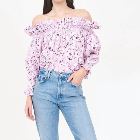 NEW CHRISTY LYNN regina top in pink vintage floral - Picture 2 of 11